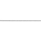 FJC Finejewelers 14 kt White Gold .70mm Ropa Chain 22 Inches