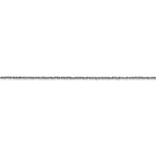 FJC Finejewelers 14 kt White Gold Ropa Chain 22 Inches x 1.1 mm