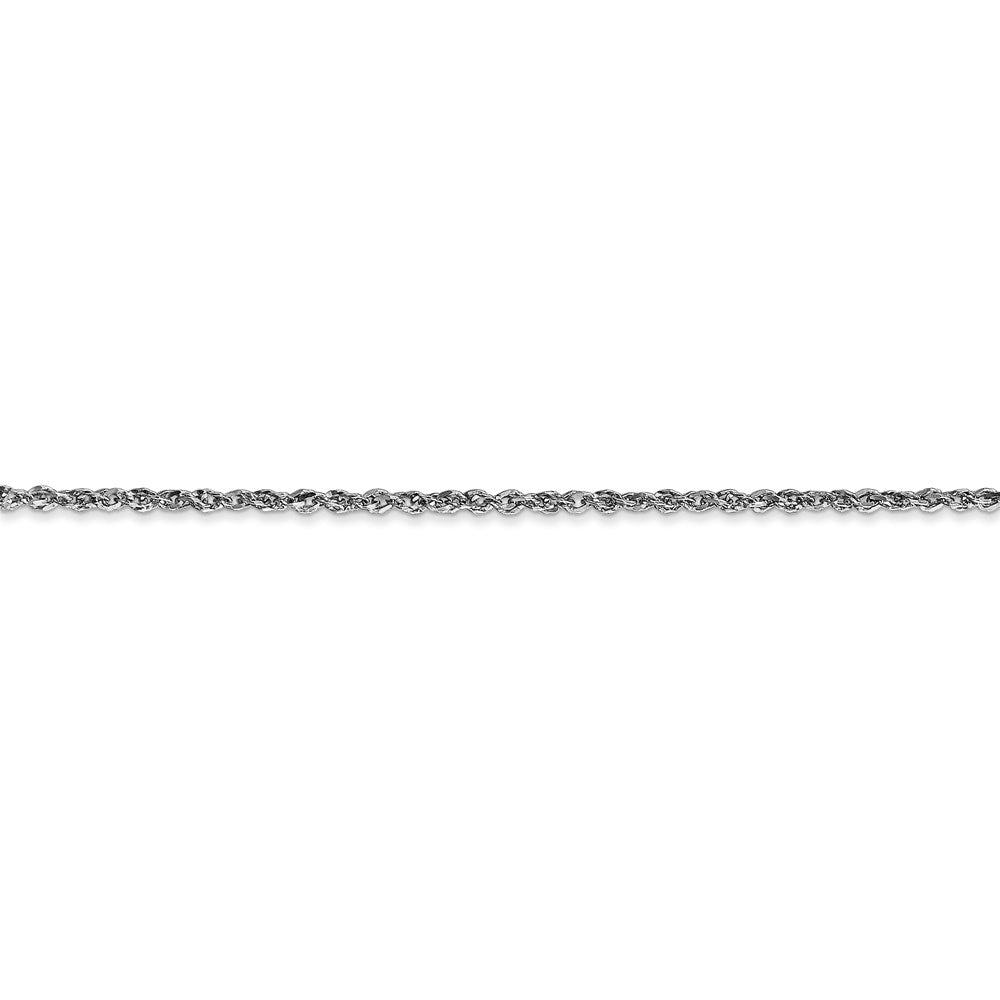 FJC Finejewelers 14 kt White Gold Ropa Chain 22 Inches x 1.7 mm