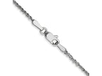 FJC Finejewelers 14 kt White Gold Ropa Chain 22 Inches x 1.7 mm