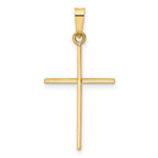 FJC Finejewelers 14 kt Yellow Gold Cross Charm 30 x 14 mm