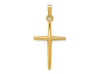 FJC Finejewelers 14 kt Yellow Gold Polished Latin Cross Charm 31 mm
