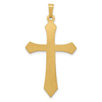 FJC Finejewelers 14 kt Yellow Gold Polished Passion Cross Charm 39 x 21 mm