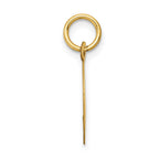 FJC Finejewelers 14 kt Yellow Gold Holy Communion Disc Charm 20 x 13 mm