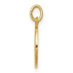 FJC Finejewelers 14 kt Yellow Gold Holy Trinity Medal Charm 16 x 11 mm