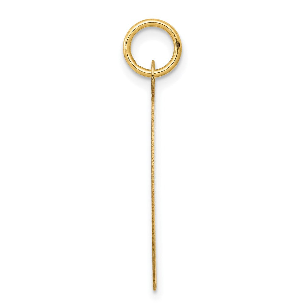 FJC Finejewelers 14 kt Yellow Gold Mizpah 2-piece Charm 29 x 23 mm