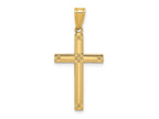 FJC Finejewelers 14 kt Yellow Gold Cross Charm 29 x 15 mm