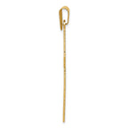 FJC Finejewelers 14 kt Yellow Gold Polished Cross Charm 43 x 23 mm