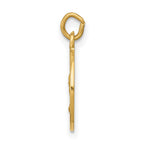 FJC Finejewelers 14 kt Yellow Gold Saint Andrew Medal Charm 17 x 12 mm