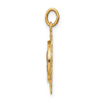 FJC Finejewelers 14 kt Yellow Gold Matka Boska Medal Charm 23 x 18 mm