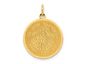 FJC Finejewelers 14 kt Yellow Gold Saint Jude Thaddeus Charm 25 x 19 mm