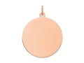 FJC Finejewelers 14 kt Rose Gold Round Disc Charm
