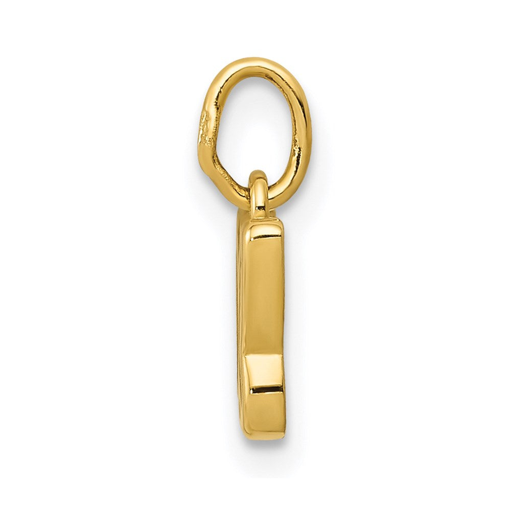 FJC Finejewelers 14 kt Yellow Gold Polished Butterfly Charm
