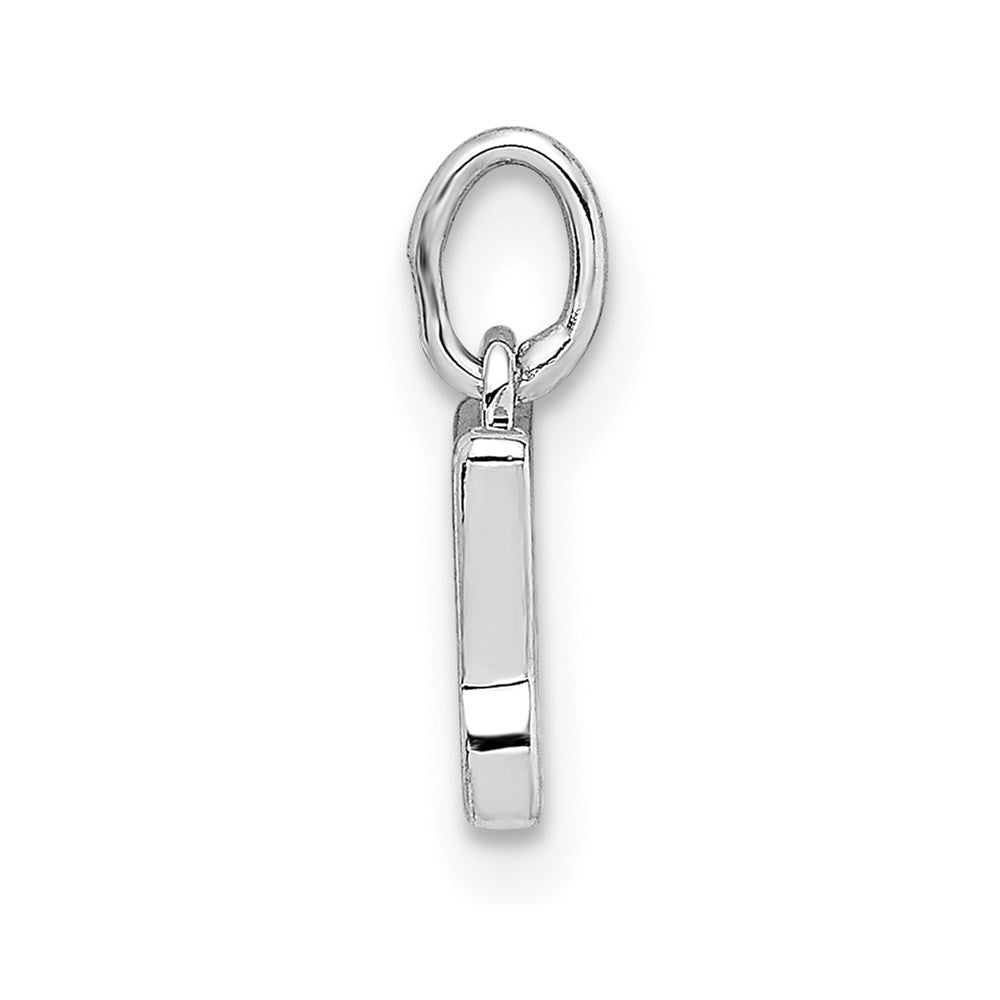 FJC Finejewelers 14 kt White Gold Cut-out Butterfly Charm