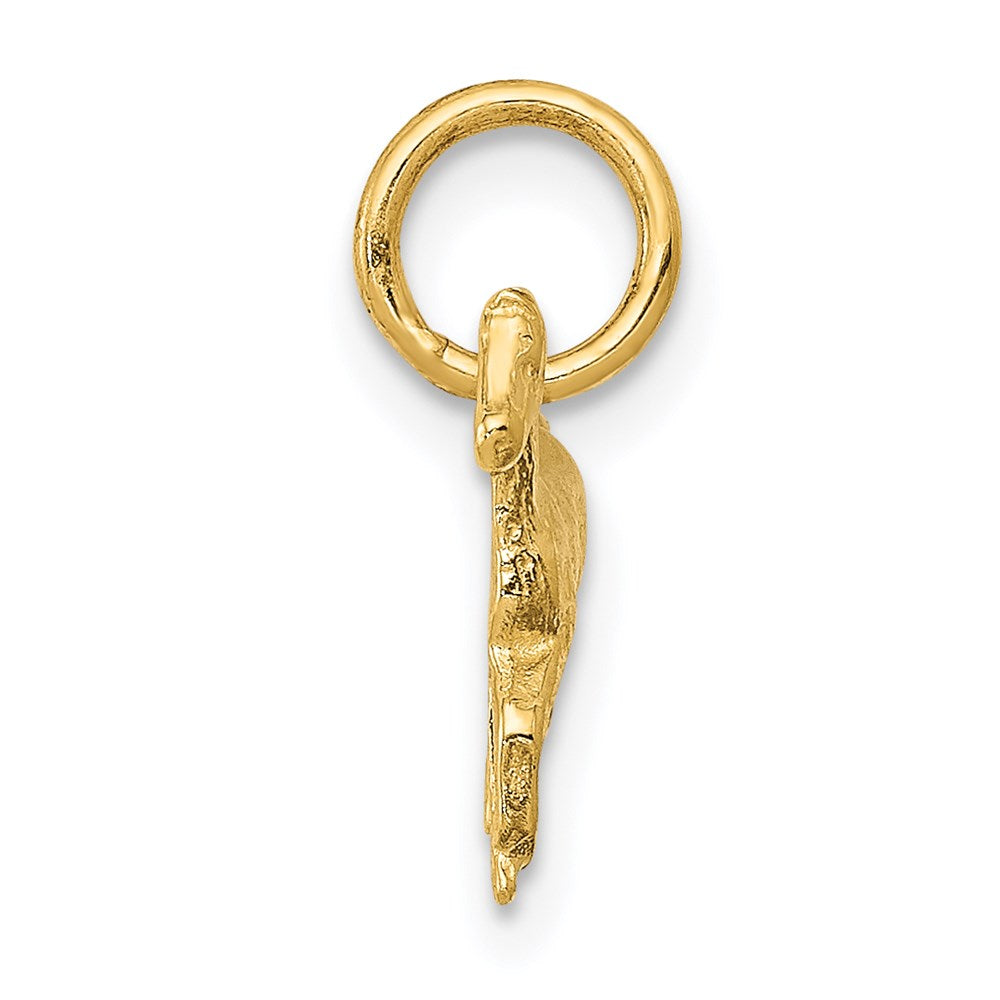 FJC Finejewelers 14 kt Yellow Gold Polished Horse Charm 13 x 13 mm