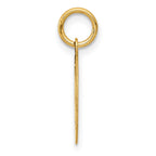 FJC Finejewelers 14 kt Yellow Gold Small PARAMEDIC Medical Charm 18 x 13 mm
