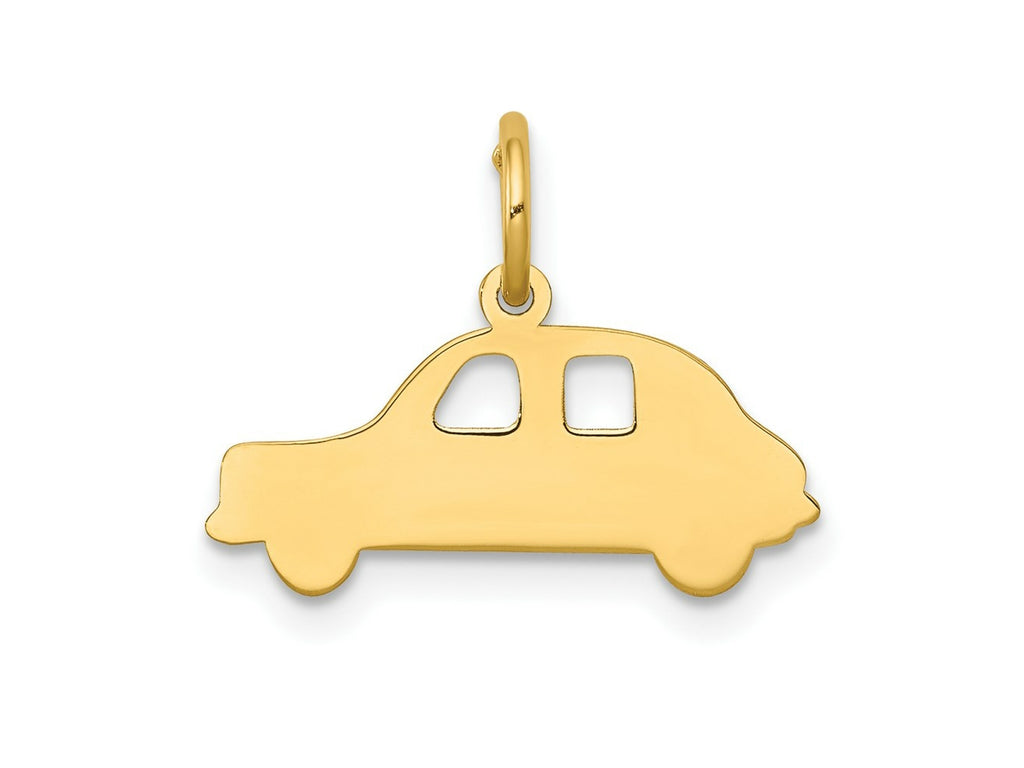 FJC Finejewelers 14 kt Yellow Gold Compact Car Charm 15 x 19 mm