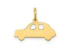 FJC Finejewelers 14 kt Yellow Gold Compact Car Charm 15 x 19 mm