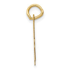 FJC Finejewelers 14 kt Yellow Gold Medium Script Letter H Initial Charm