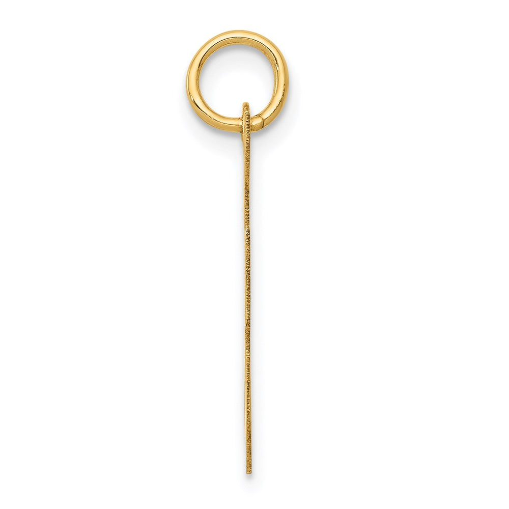 FJC Finejewelers 14 kt Yellow Gold Large Script Letter F Initial Charm
