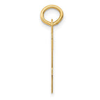 FJC Finejewelers 14 kt Yellow Gold Large Script Letter W Initial Charm