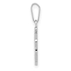 FJC Finejewelers 14 kt White Gold  Script Letter F Initial Charm