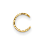 FJC Finejewelers 14 kt Yellow Gold Hoop Polished Single Ear Cuff 7 x 5 mm