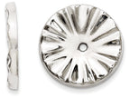 FJC Finejewelers 14k White Gold Fancy Earring Jackets