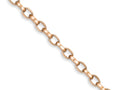 FJC Finejewelers 14k Rose Gold 5.0mm Fancy Link Bracelet