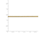 FJC Finejewelers 18 Inch 14k Yellow Gold 2mm Lightweight Handmade Flat Chain Necklace