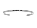 Intuitions Stainless Steel dream Big Cuff Bangle