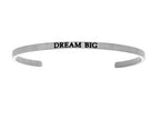 Intuitions Stainless Steel dream Big Cuff Bangle