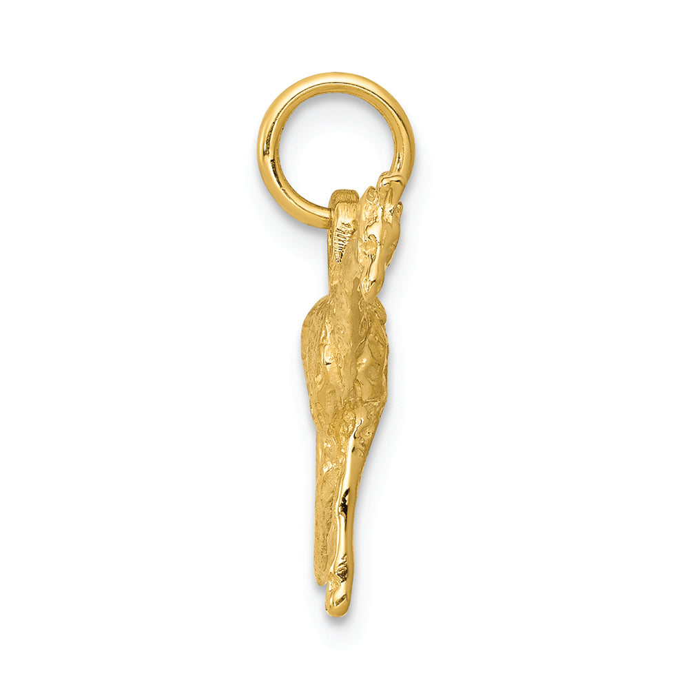 FJC Finejewelers 14k Yellow Gold Solid Polished 3d Giraffe Charm