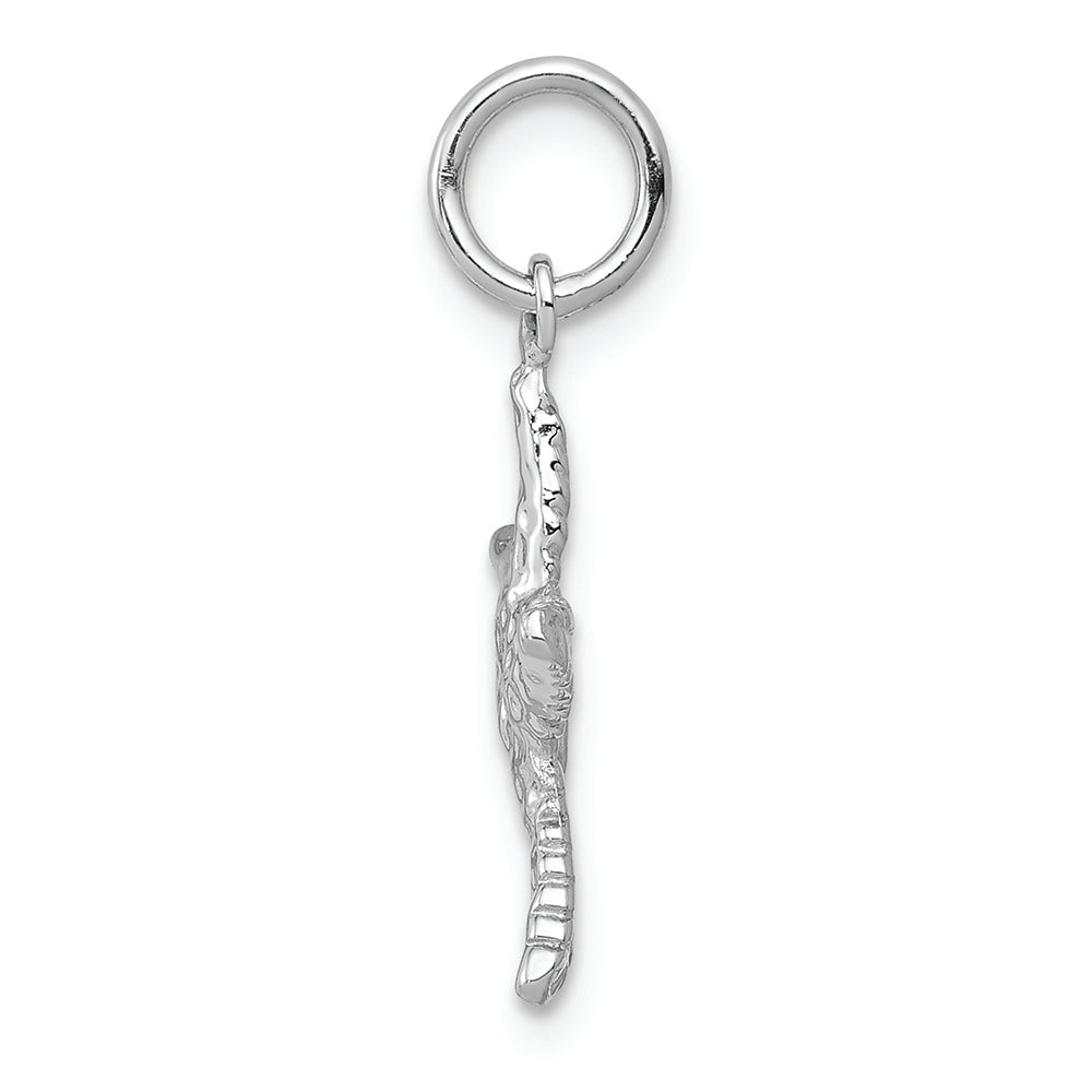 FJC Finejewelers 14k White Gold Polished 3d Starfish Charm