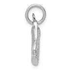 FJC Finejewelers 14k White Gold Solid Polished 3d Golf Bagclubs Charm