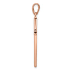 FJC Finejewelers 14k Rose Gold Cross Charm