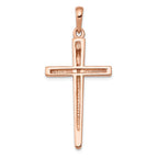 FJC Finejewelers 14k Rose Gold Cross Charm
