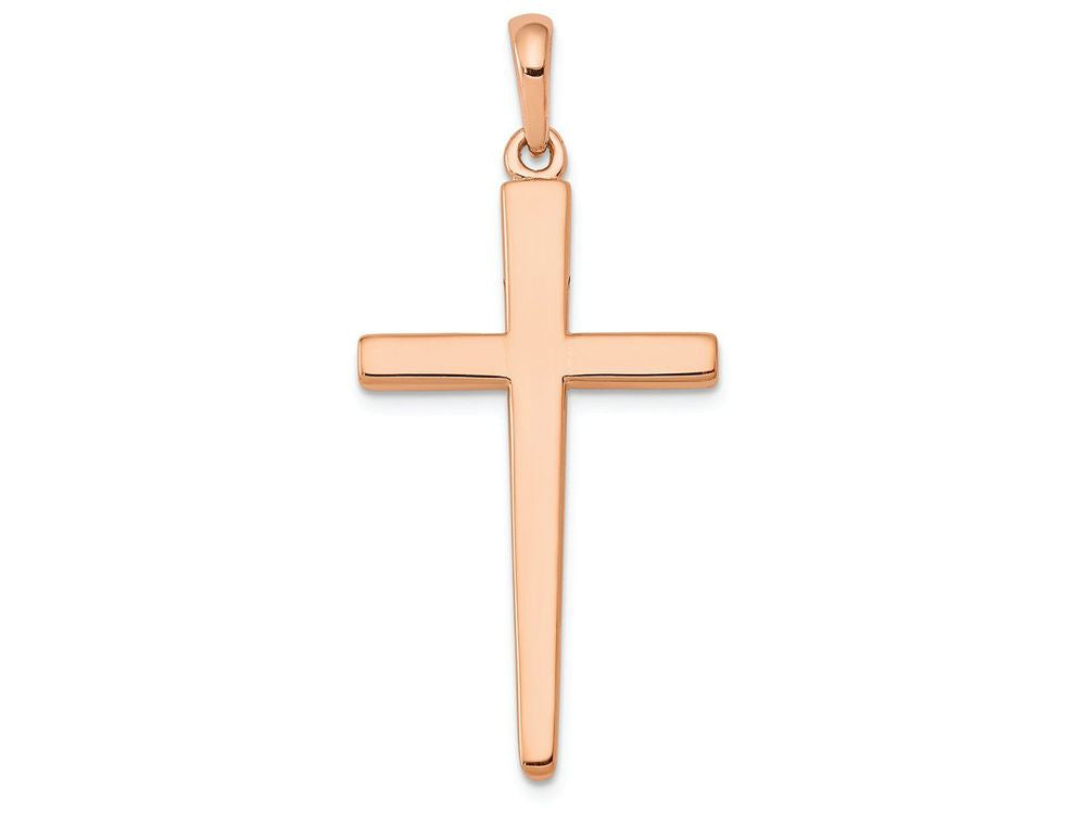 FJC Finejewelers 14k Rose Gold Cross Charm