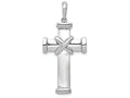 FJC Finejewelers 14k White Gold Latin Cross Charm