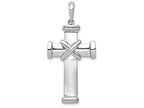 FJC Finejewelers 14k White Gold Latin Cross Charm