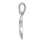 FJC Finejewelers 14k White Gold Star Of David Charm