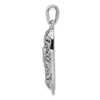 FJC Finejewelers 14k White Gold Mezuzah Charm