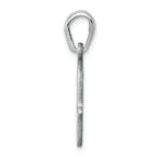 FJC Finejewelers 14k White Gold Star Of David Chamseh Charm
