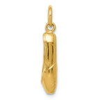 FJC Finejewelers 14k Yellow Gold 3d Ballet Slipper Charm