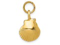 FJC Finejewelers 14k Yellow Gold Seashell Charm