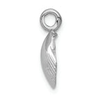 FJC Finejewelers 14k White Gold Seashell Charm