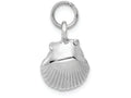 FJC Finejewelers 14k White Gold Seashell Charm