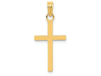 FJC Finejewelers 14k Yellow Gold Polished Cross Charm