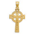 FJC Finejewelers 14k Two-tone Gold Iona Crucifix Charm