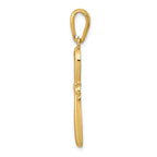 FJC Finejewelers 14k Yellow Gold Ankh Cross Charm